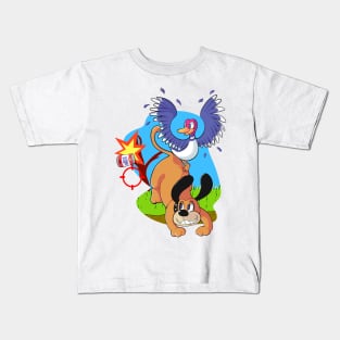 Duck hunt duo Kids T-Shirt